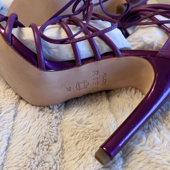 Rare NIB Misha Nonoo x Aldo RISE collaboration Birchell wrap stiletto - Picture 4 of 8